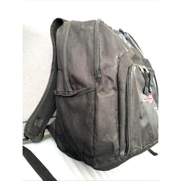 USA Olympics Backpack Black Padded Laptop Bag Kellogg's Sponsor Tony The Tiger - Picture 3 of 15